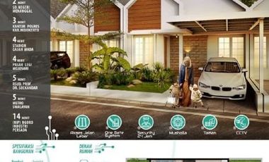 Perumahan Syariah Murah dengan Garansi 10 Th di Mojosari