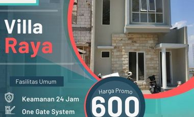 Rumah Mewah 2 Lantai di Villa Raya Batu