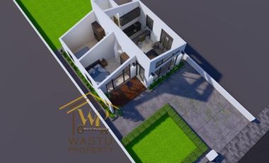 RUMAH MODERN DI MANISRENGGO HARGA 400JUTAAN TANAH LUAS