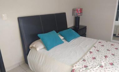 Departamento amueblado en Torre Axis en 5to. piso con preciosa vista al mar