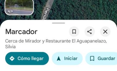 finca en venta en municipio de piendamo cauca. Cod V223