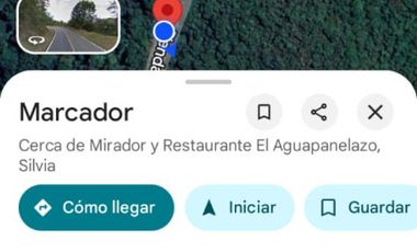 finca en venta en municipio de piendamo cauca. Cod V223