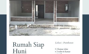 DIJUAL RUMAH MODERN SIAP HUNI DI KLATEN