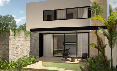 Casa en venta en Mérida Yucatán, Privada Amidanah Mod E Temozón