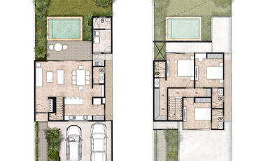 Casa en venta en Mérida Yucatán, Privada Amidanah Mod E Temozón