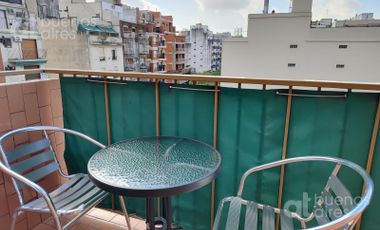 Departamento alquiler temporario Almagro balcón