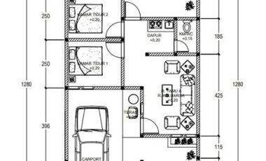 RUMAH MURAH MODERN TANAH LUAS DEKAT HOTEL SANTIKA PLAYEN