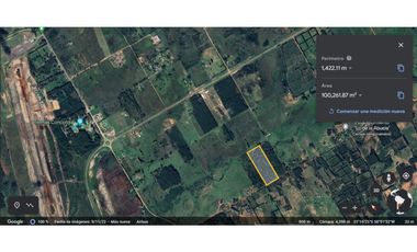 10 hectáreas a 3300 m de las termas de Concordia