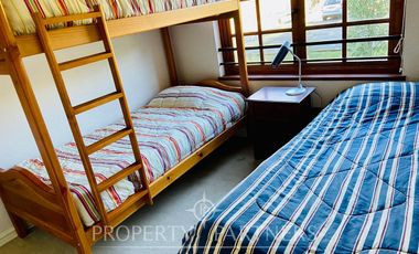Se arrienda hasta Diciembre  departamento tres dormitorios Condominio la Puntilla.
