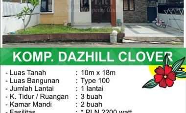 Rumah Komplek Danzhill Clover, Pontianak, Kalimantan Barat