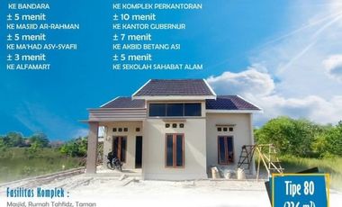 Dijual Murah Rumah Syariah Di Palangka Raya Kalimantan Tengah Dekat Bandara Tcilik Riwut