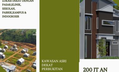 2 Lantai Rumah 5 Menit ke UNIKAMA Bisa KPR 2KT Tipe 34/60