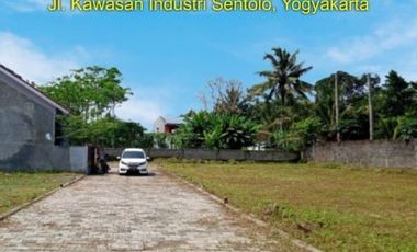 10 Menit Pasar Baru Sentolo, Kavling Jogja, Akses Mobil Papasan