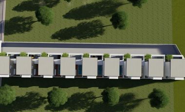 RUMAH DESAIN INDUSTRIAL TERMURAH DILENGKAPI KOLAM RENANG DI BARAT TUGU YOGYAKARTA