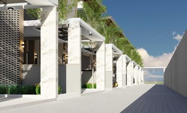 RUMAH DESAIN INDUSTRIAL TERMURAH DILENGKAPI KOLAM RENANG DI BARAT TUGU YOGYAKARTA