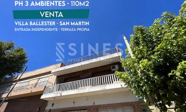 PH 3 ambientes - 110m2 - Arenales 4300 - Villa Ballester - San Martin