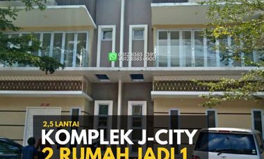 Komplek J City Karya Wisata Medan Johor - 2 rumah jadi 1