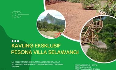 Wow Asli Tanah Murah Banget di Bogor - Kavling Pesona Villa Selawangi