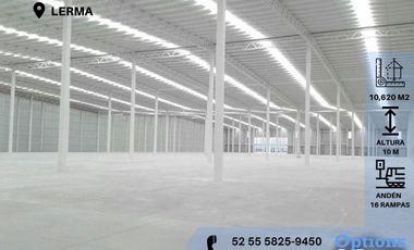 Amazing industrial warehouse for rent in Lerma