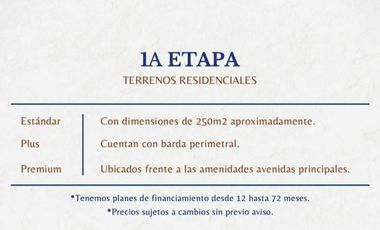 Terrenos en venta en Telchac en privada residencial con amenidades