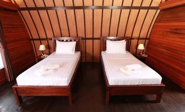 Resort Cantik Hanya 100 meter dari pantai Gili Air Lombok
