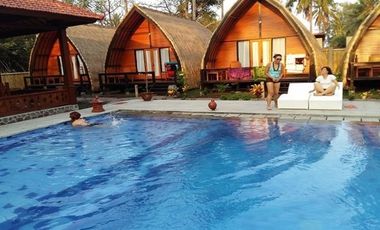 Resort Cantik Hanya 100 meter dari pantai Gili Air Lombok