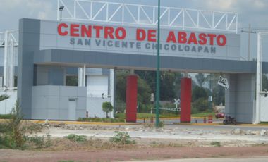 RENTA BODEGA EN CENTRAL DE ABASTOS SAN VICENTE CHICOLOAPAN, ESTADO DE MÉXICO