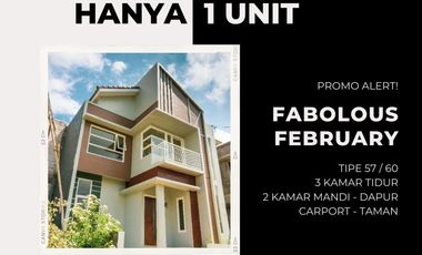 HANYA DIBULAN INI! Villa Megah Tipe 57