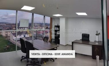 oficina en venta en edificio ananda - glorieta norte. Cod V5035