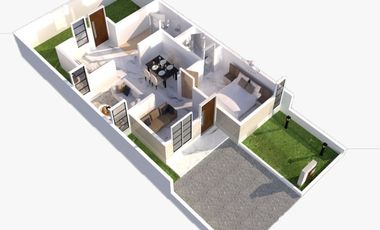 Rumah Cluster 2 Lantai di Jl Tengku Bey Simpang Tiga