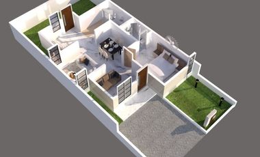 Rumah Cluster 2 Lantai di Jl Tengku Bey Simpang Tiga