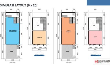 Gudang Taman Tekno X Uk. 12x32 Modern Dan Luas di BSD City