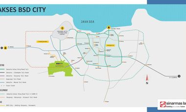 Gudang Taman Tekno X Uk. 12x32 Modern Dan Luas di BSD City