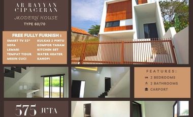 Rumah murah dijual cantik semi villa sejuk asri di pusat kota Cimahi Cipageran