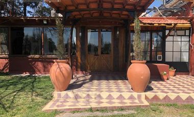 Casa rural con alma de finca. a 4 km de la capital. Mendoza. Rivadavia. terreno 8000 m2