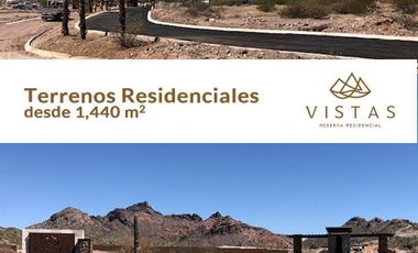 Terrenos en venta en Las Vistas Reserva Residencial, Bahía de Kino, Sonora.