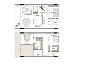 Departamento en venta Privada Tamara Sereniti Mod.D y Pus