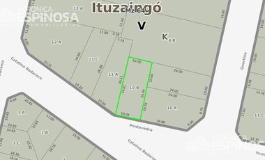 Terreno - Ituzaingó Norte