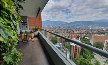 Venta de apartamento amoblado en Loma de Cumbres, Envigado