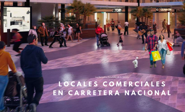 Preventa - Inversión LOCAL COMERCIAL EN PLAZA EXCLUSIVA LOS OLIVOS