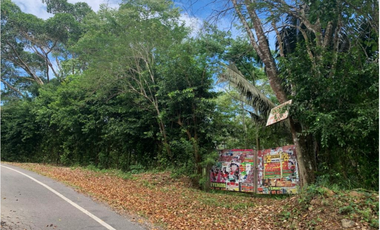 TERRENO CON SALIDA AL RIO CUMBAZA Y CARRETERA