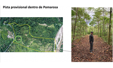 TERRENO CON SALIDA AL RIO CUMBAZA Y CARRETERA