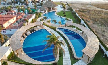 Venta de departamentos  con parque ecológico deportivo y Club de playa en Acapulco Diamante