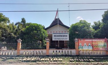 Miliki Sertipikat SHM: Dekat Alun-alun Kutoarjo, 500 Rb-an/Meter