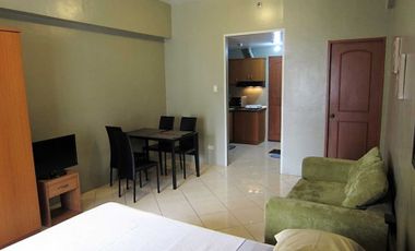 FULLY FURNISHED STUDIO UNIT FOR RENT AT PASEO PARKVIEW