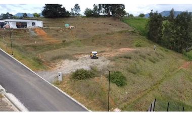 Se vende lote en La Ceja en parcelación. Sector Chaparral