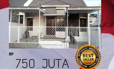 Dijual Rumah Murah Di Merjosari Malang Harga 750 Juta Bonus Pagar & Kanopi