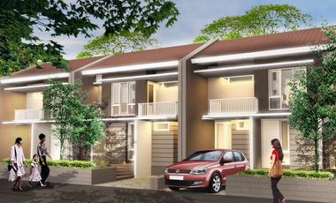 rumah 2 lantai tanpa dp lokasi strategis di cibinong bogor