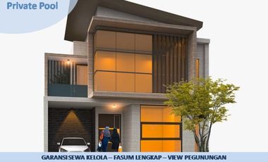 Rumah Villa Dijual Di Batu Malang Tipe 67 Pusat Kota Batu