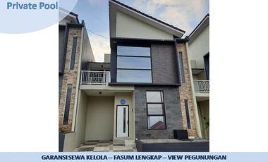 Rumah Villa Dijual Di Batu Malang Tipe 67 Pusat Kota Batu